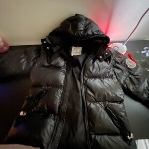 Moncler black puffer